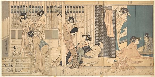Scene in the Yoshiwara