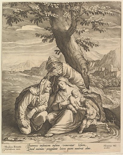 Holy Family with St. Elizabeth and St. John the Baptist
