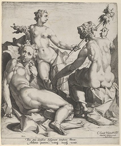 The Three Fates: Clotho, Lachesis and Atropos