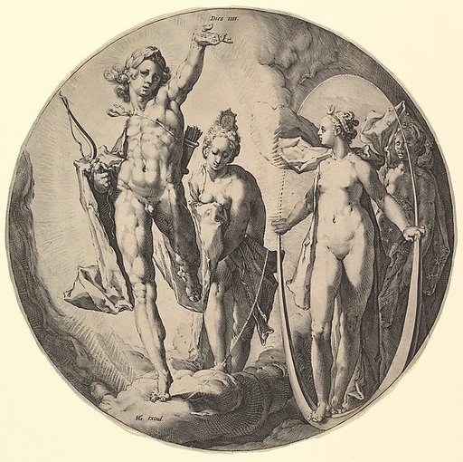 The Fourth Day (Dies IV): The Creation of Day and Night, from "The Creation of the World"