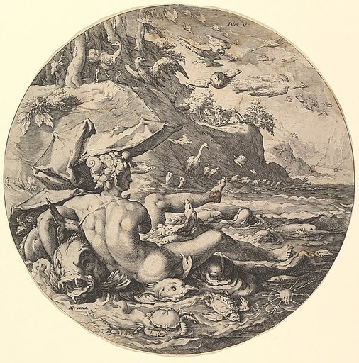 The Fifth Day (Dies V): The Creation of the Kingdom of Animals, from "The Creation of the World"