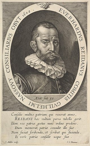Portrait of Everhard van Reyd, Councillor of William, Prince of Orange