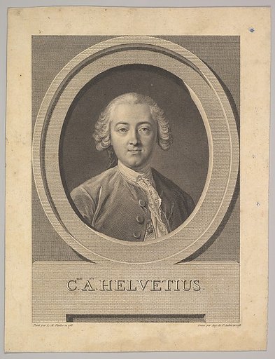 Portrait of Claude Adrien Helvétius (1715–1771)