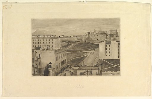 View from the Artist's Studio Window, Rome