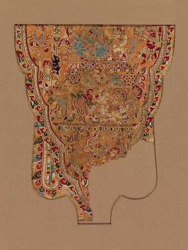 Textile Panel with Scenes from the Ramayana