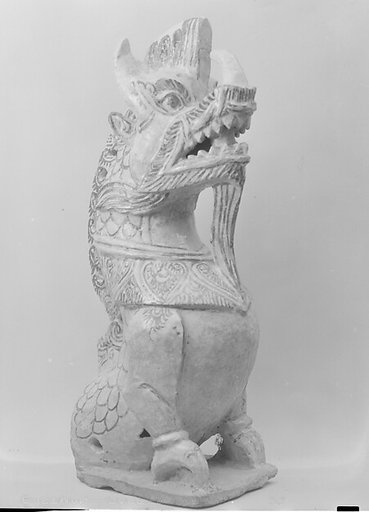 Roof Tile in the Form of a Dragon