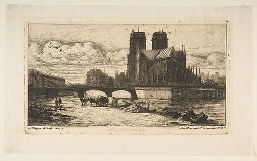 The Apse of Notre-Dame, Paris