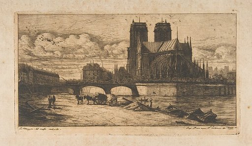 The Apse of Notre-Dame, Paris