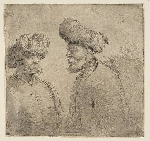 Two Turks in Turbans