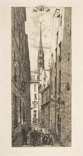 La Rue des Chantres, Paris