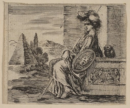 Pallas, from 'Game of Mythology' (Jeu de la Mythologie)