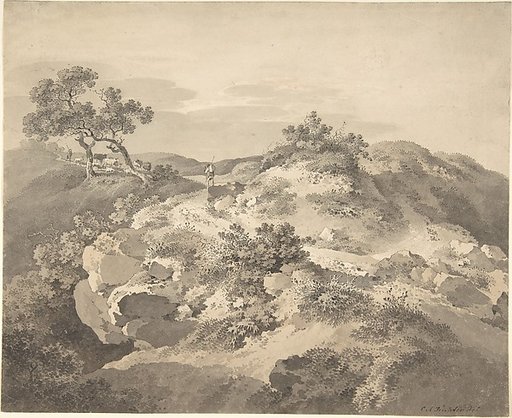 Landscape in Saxony