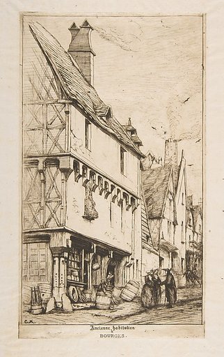 An Old House, or The Musician's House, Bourges
