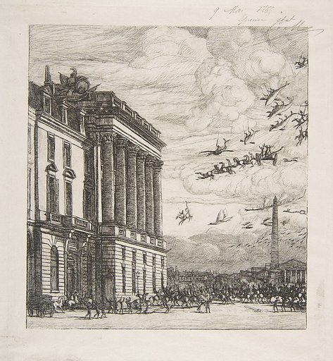 Le Ministère de la Marine (the Admiralty, Paris)