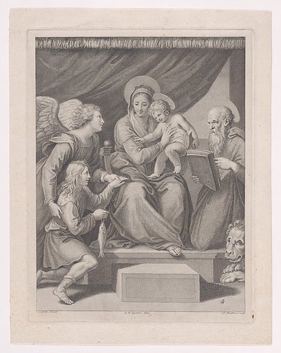 The Virgin with the Fish
