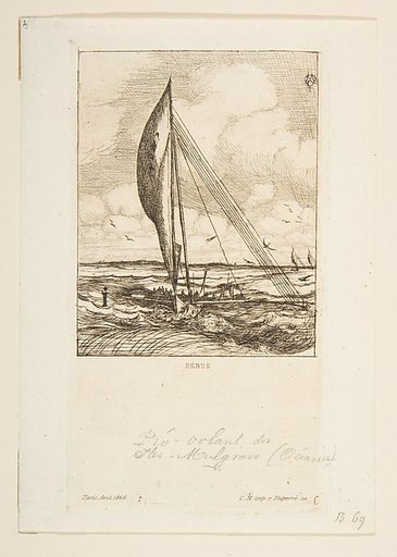 Pro-Volant des Iles Mulgrave, from "The Voyage to New Zealand (1842–46)"