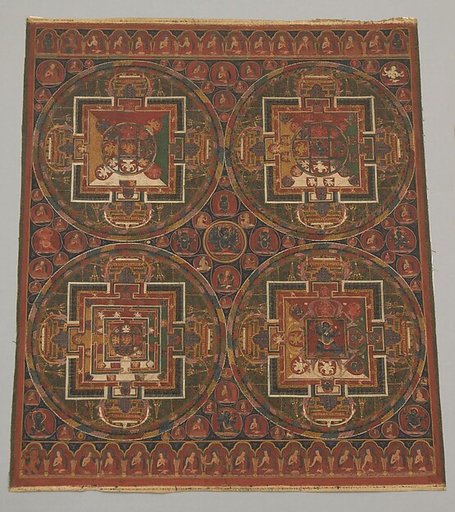 Four Mandalas of the Guhyasamaja Cycle