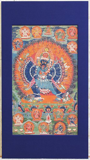 Vajrabhairava with His Consort Vajravetali