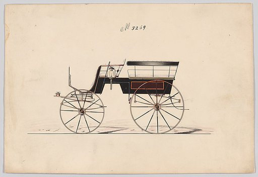 Design for Omnibus or Wagonette, no. 3269