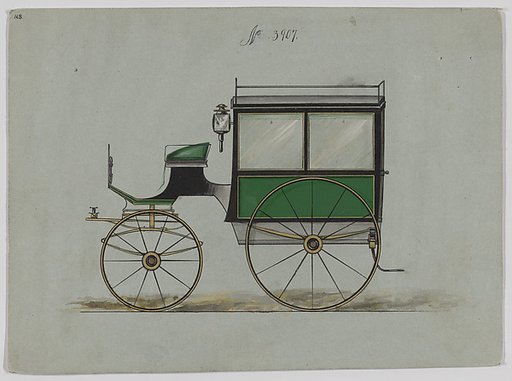 Design for Omnibus or Wagonette, no. 3907