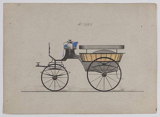 Design for Omnibus or Wagonette, no. 3965