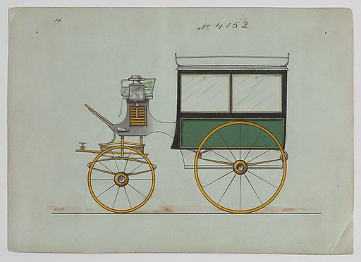 Design for Omnibus or Wagonette, no. 4052