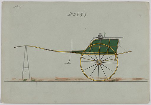 Design for Dog Cart, no. 3993