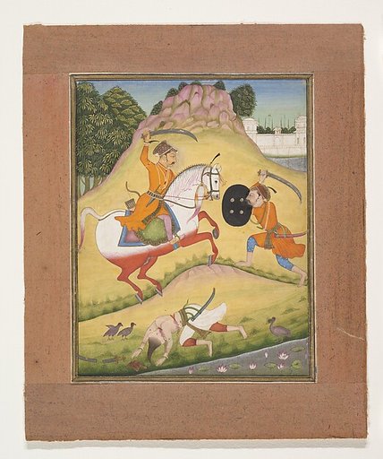 Nata Ragina: Folio from a ragamala series (Garland of Musical Modes)