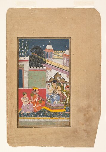 Shri Raga: Folio from a ragamala series (Garland of Musical Modes)