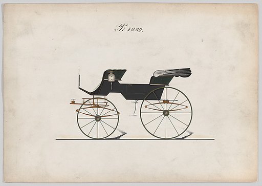Design for 2 seat Phaeton, no. 3009