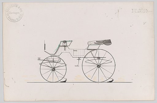 Design for 2 seat Phaeton, no. 3010a