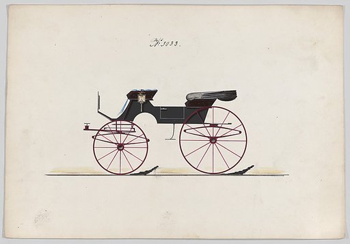 Design for 2 seat Phaeton, no. 3033