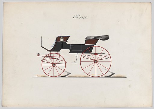 Design for 2 seat Phaeton, no. 3035