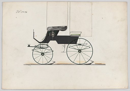 Design for 2 seat Phaeton, no. 3036
