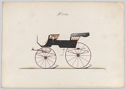 Design for 2 seat Phaeton, no. 3041