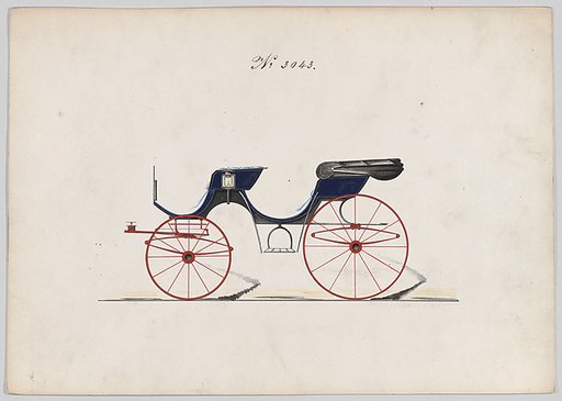 Design for 2 seat Phaeton, no. 3043