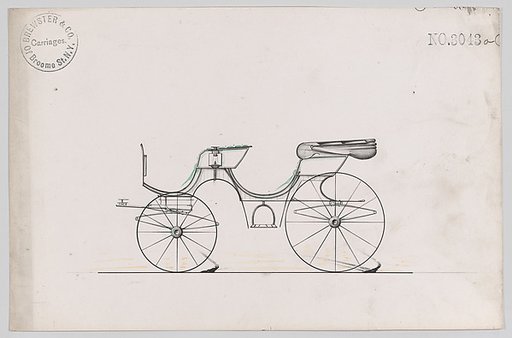 Design for Park Phaeton, no. 3043a