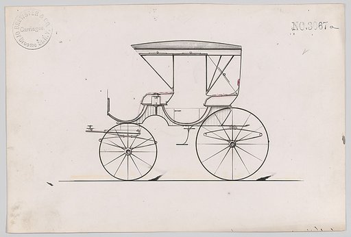 Design for Park Phaeton, no. 3067a
