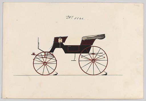 Design for Park or Cabriolet Phaeton, no. 3241