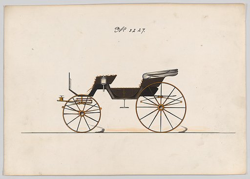 Design for 2 seat Phaeton, no. 3227