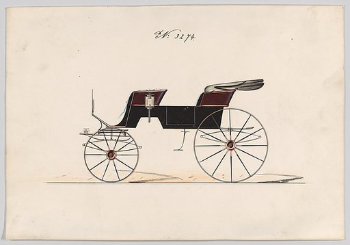 Design for 2 seat Phaeton, no. 3274
