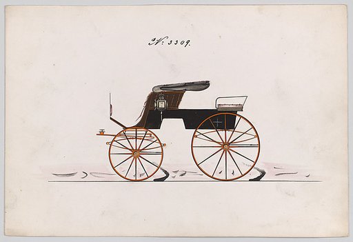 Design for Stanhope Phaeton, no. 3309