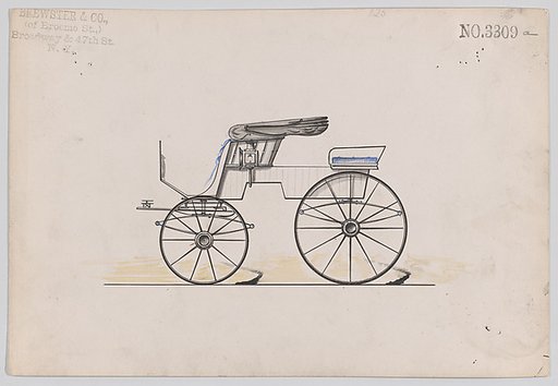Design for Stanhope Phaeton, no. 3309a
