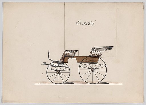 Design for 2 seat Phaeton, no. 3564