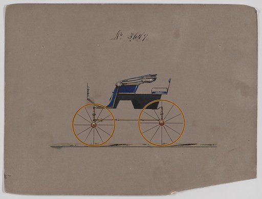 Design for Stanhope Phaeton, no. 3649