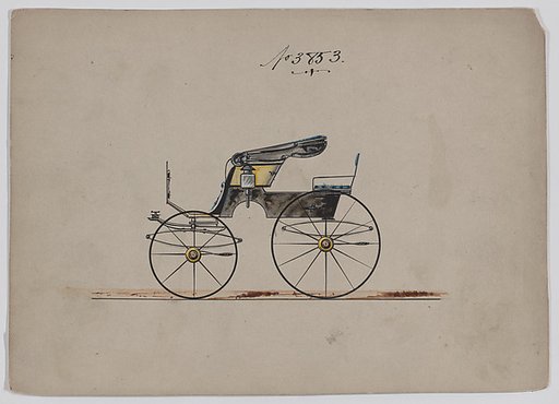 Design for Stanhope Phaeton, no. 3853