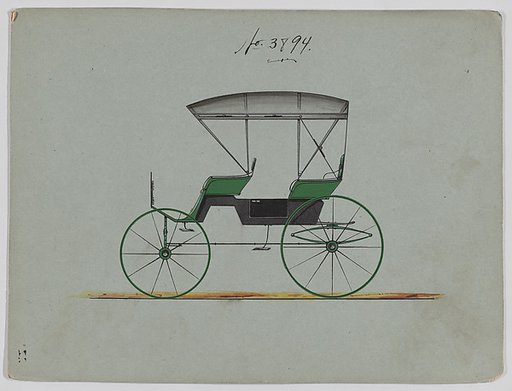 Design for Park Phaeton, no. 3894