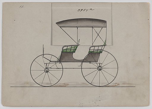 Design for Park Phaeton, no. 3951a