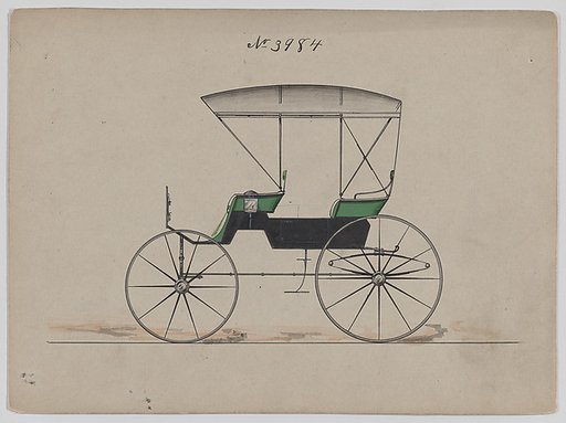 Design for Park Phaeton, no. 3984