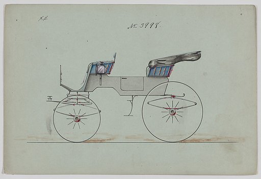 Design for Phaeton, no. 3998